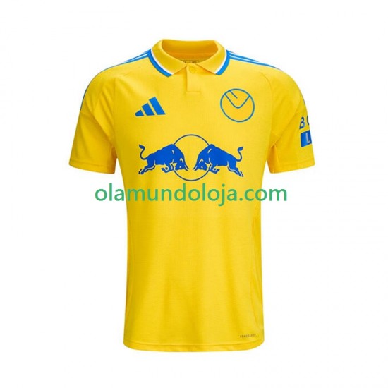 Camisola Leeds United Homem Equipamento Segundo 2024-2025 Manga Curta
